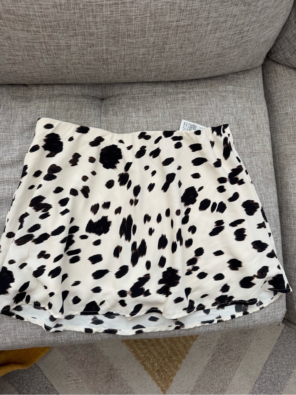 Abercrombie cow print skirt